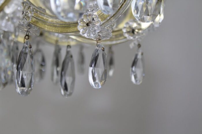 imperial chandelier in crown shape 1950s 21