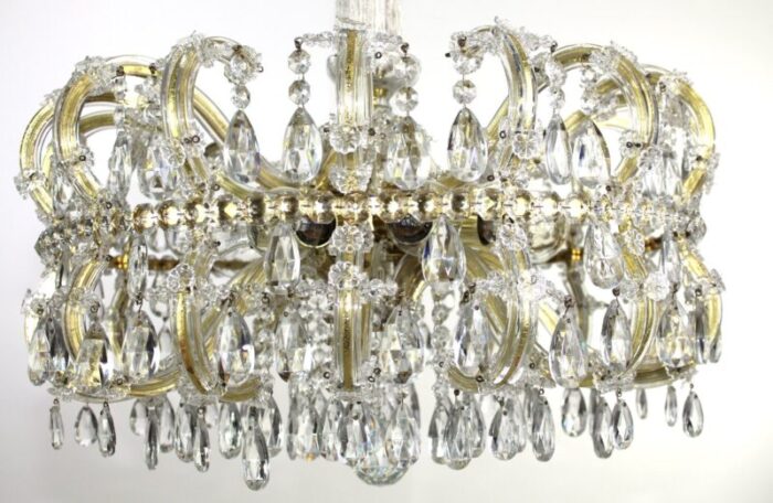 imperial chandelier in crown shape 1950s 3