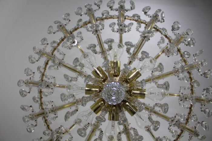 imperial chandelier in crown shape 1950s 4