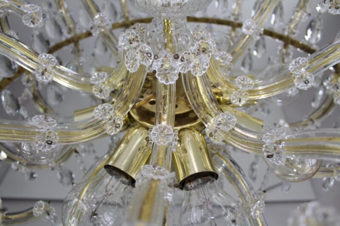 imperial chandelier in crown shape 1950s 5