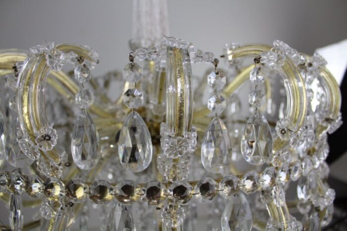 imperial chandelier in crown shape 1950s 8