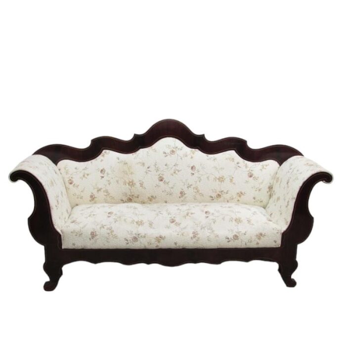 imperio mahogany and marquetry sofa 8903