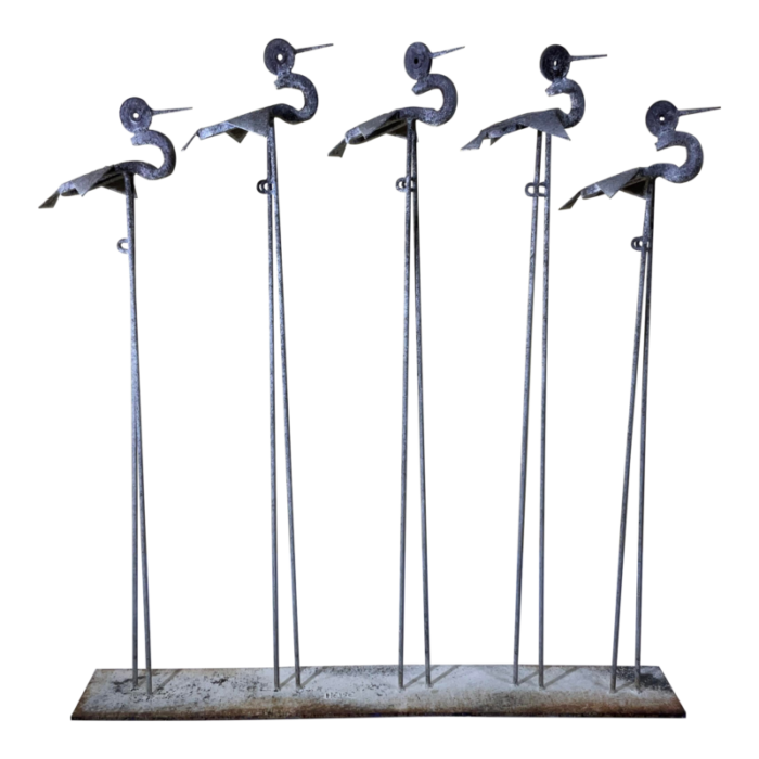 industrial bird sculpture 5137