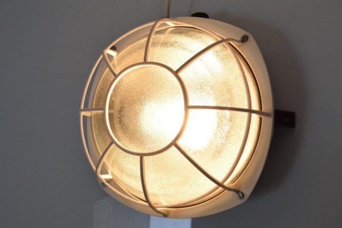 industrial wall or ceiling light 1960s 9