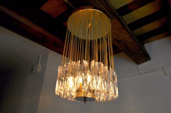 italian chandelier from venini 1970s 5