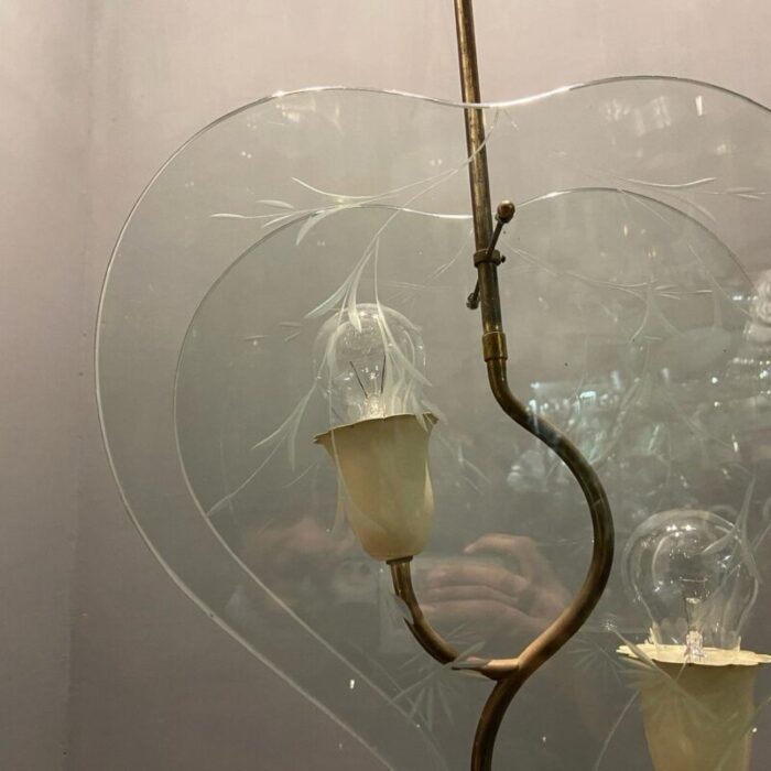 italian light pendant in etched glass by pietro chiesa 5