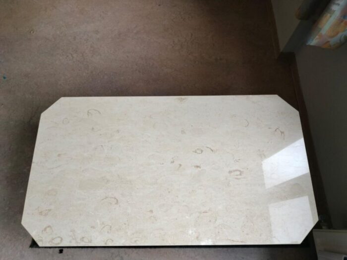 italian marble coffee table 1970s 4519