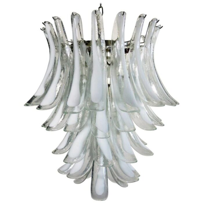 italian murano glass petals chandelier 1