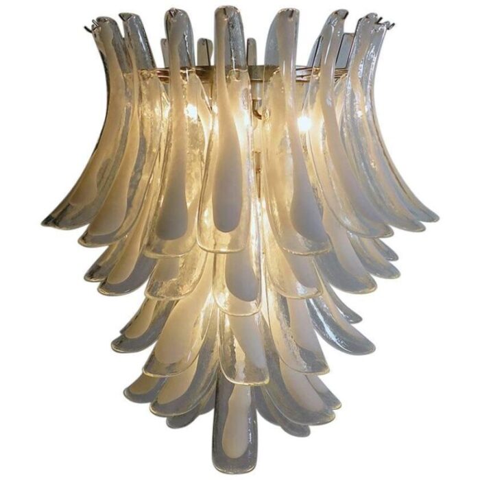 italian murano glass petals chandelier 2