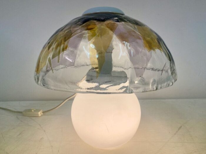 italian murano glass table lamp from la murrina 1970s 10