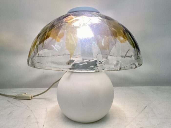 italian murano glass table lamp from la murrina 1970s 4