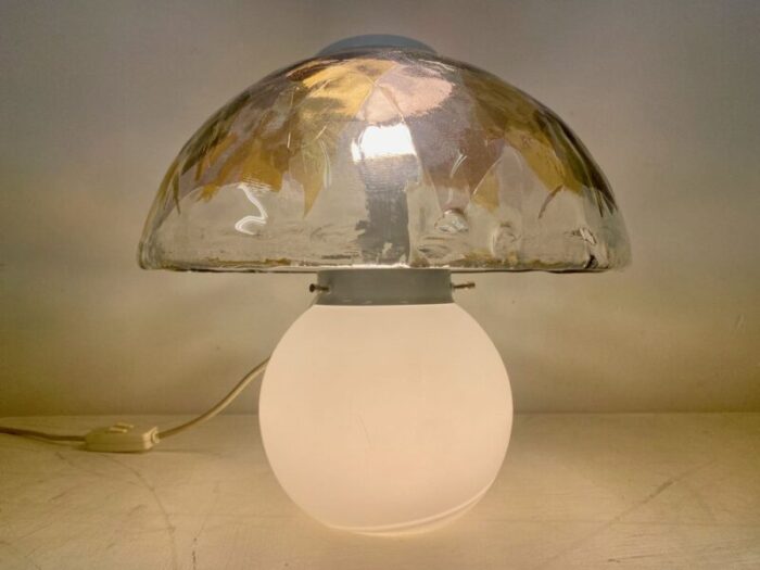 italian murano glass table lamp from la murrina 1970s 9