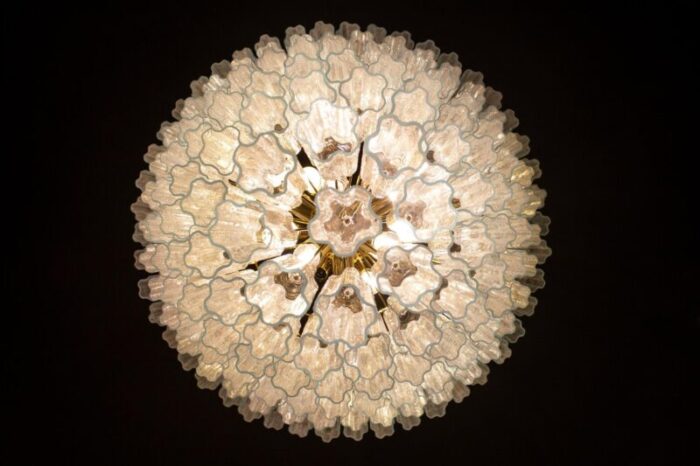 italian murano glass tronchi chandelier 8