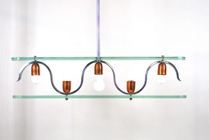 italian pendant lamp 1950s 12