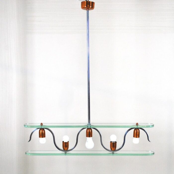 italian pendant lamp 1950s 14