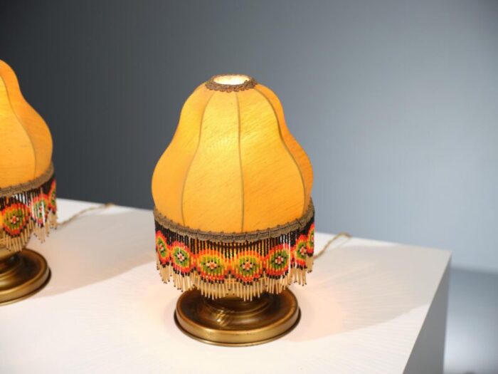 italian table lamps 1960s set of 2 6779