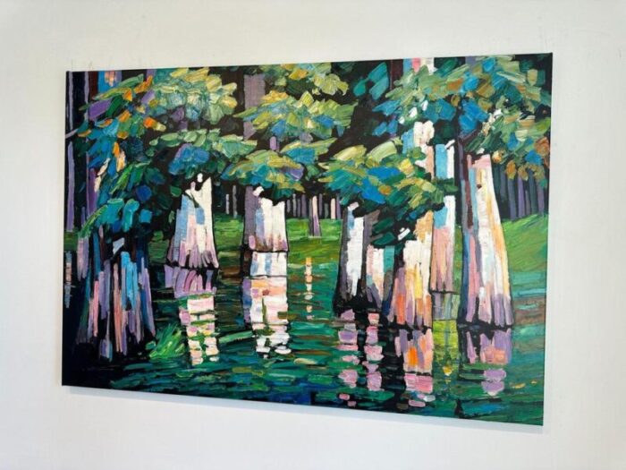 k husslein big thicket mysteries oil on canvas 6010