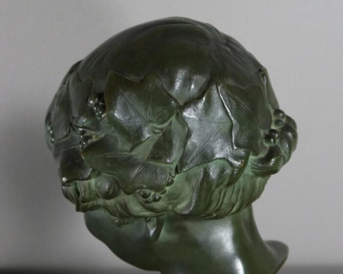 l alliot bust 1920s bronze 9799