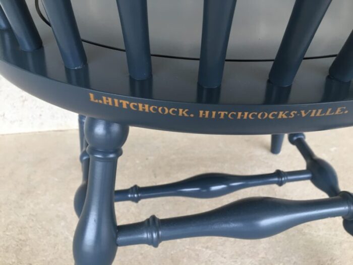 l hitchcock new london harvest arm chair 9 rare color 9055