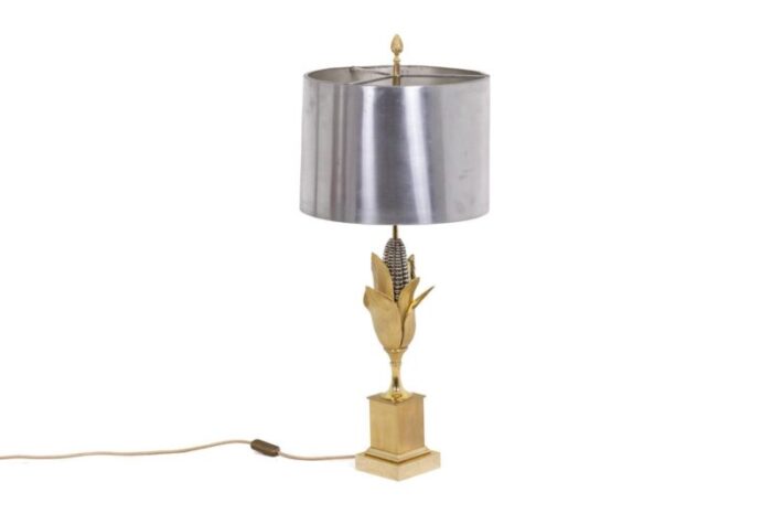 lamp in bronze from maison charles 1970s 1