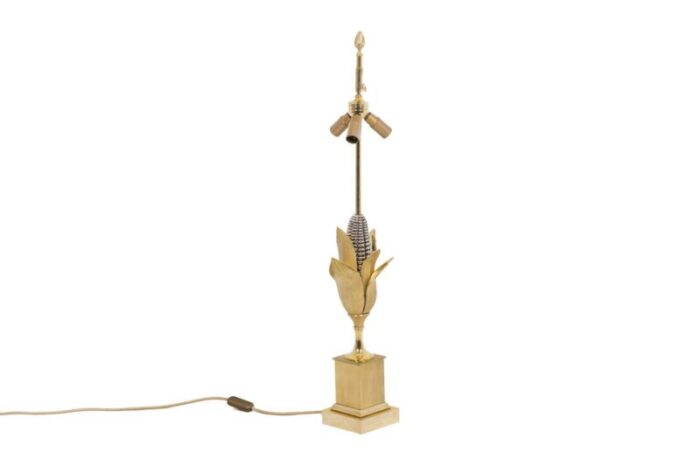 lamp in bronze from maison charles 1970s 2