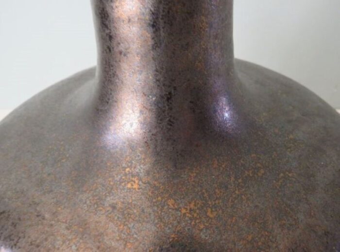 large brutalist lamp base by emiel laskaris 1960s 6