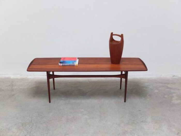 large coffee table by tove and edvard kindt larsen for france and sn 1950s 4470