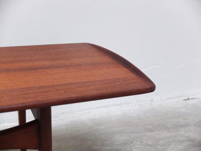 large coffee table by tove and edvard kindt larsen for france and sn 1950s 7047