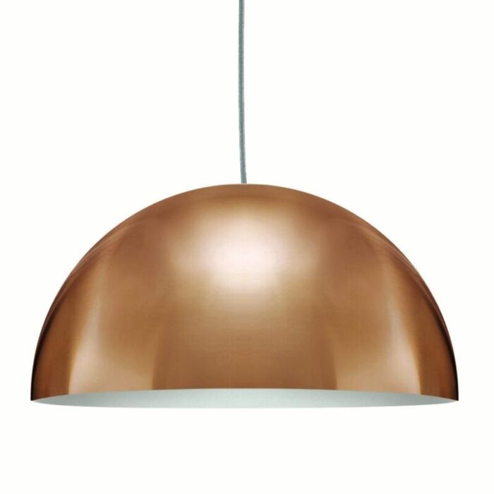 large gold suspension lamp sonora by vico magistretti for oluce 2