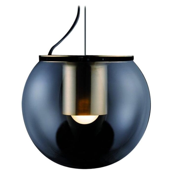 large gold the globe suspension lamp by joe colombo for oluce 1