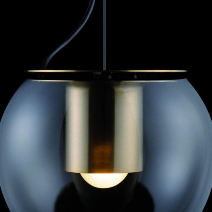 large gold the globe suspension lamp by joe colombo for oluce 3