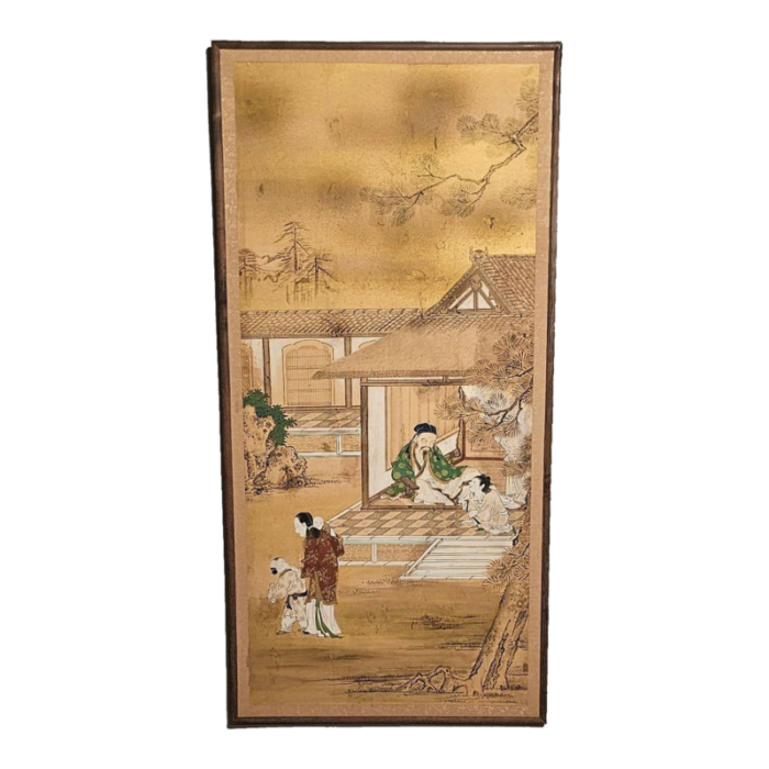 large meiji painting japan circa 1870 7427