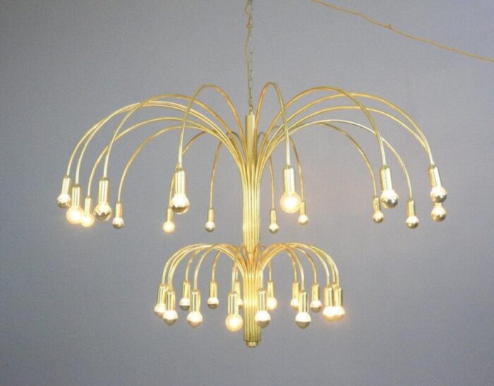 large mid century ballroom chandelier 8