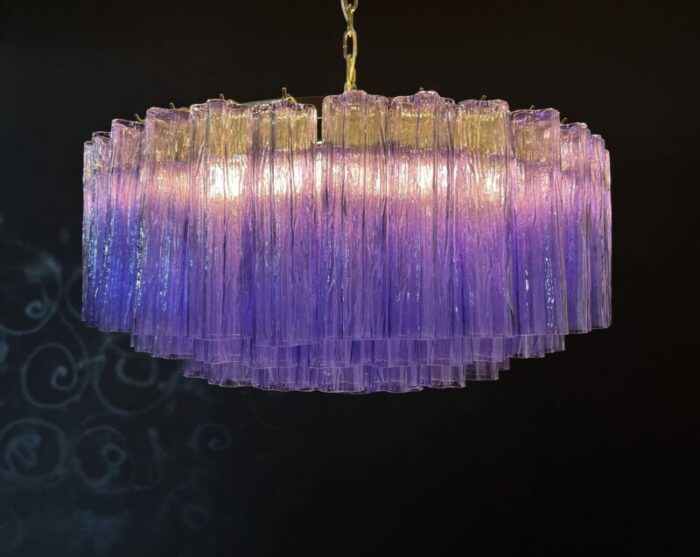 large murano glass chandelier 1990s 9295