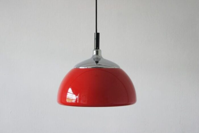 large space age mushroom ceiling lamp by cosack 1960s 5823