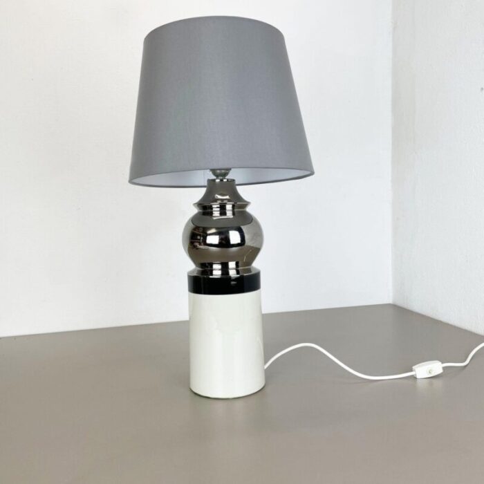 large swedish ceramic table light by bitossi for bergboms 1960s 19