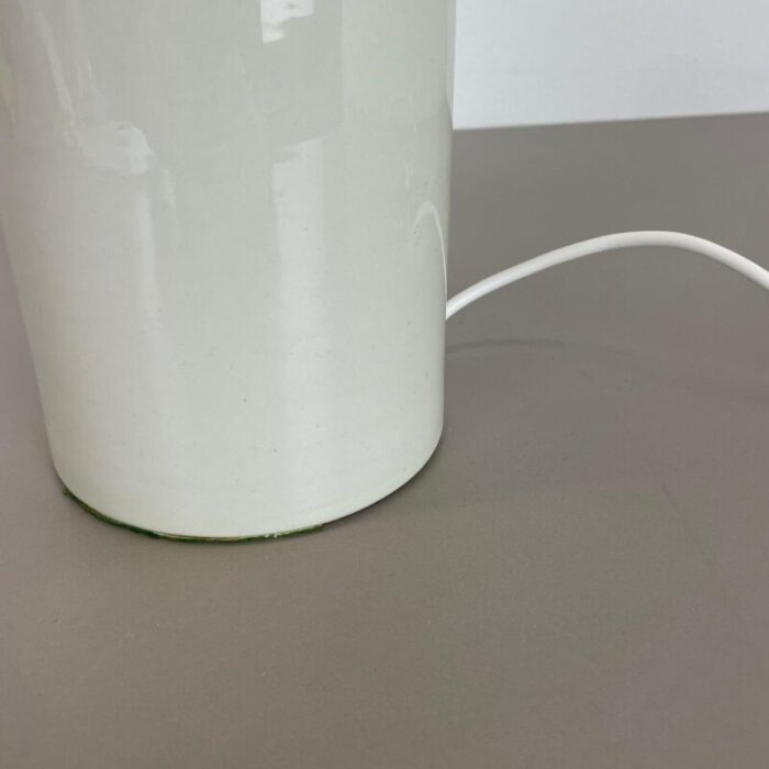 large swedish ceramic table light by bitossi for bergboms 1960s 7