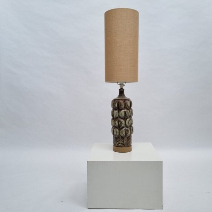 large table lamp from soholm stoneware denmark 1960s 6