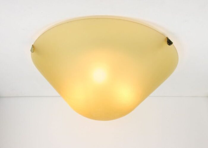 large vintage murano ceiling lamp from veart 3