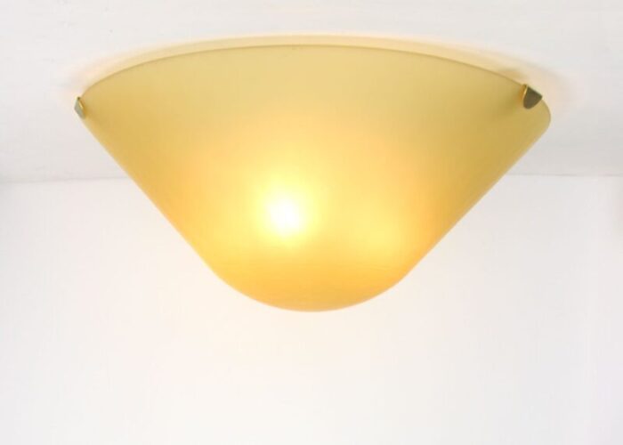 large vintage murano ceiling lamp from veart 7