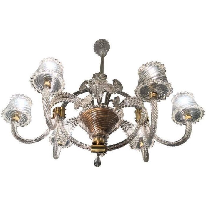 liberty chandelier by ercole barovier 1940s 1