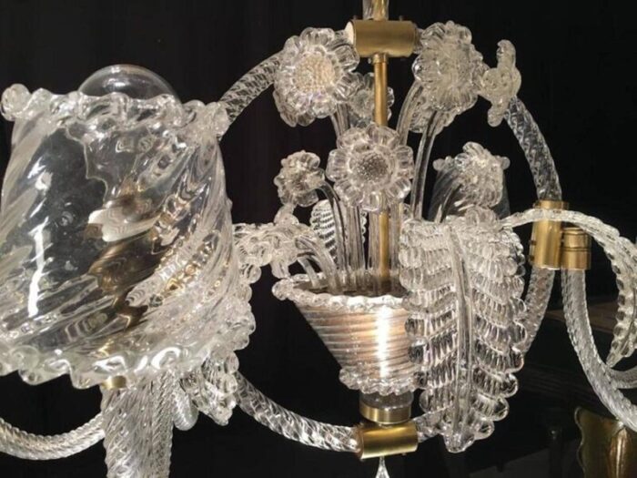 liberty chandelier by ercole barovier 1940s 5