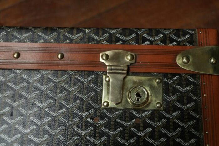 library trunk from goyard 1920s 7749