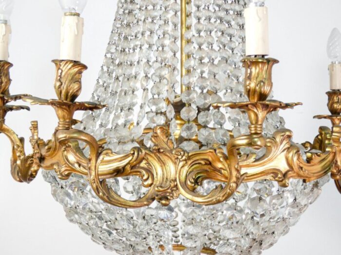 louis xv style brass chandelier 5