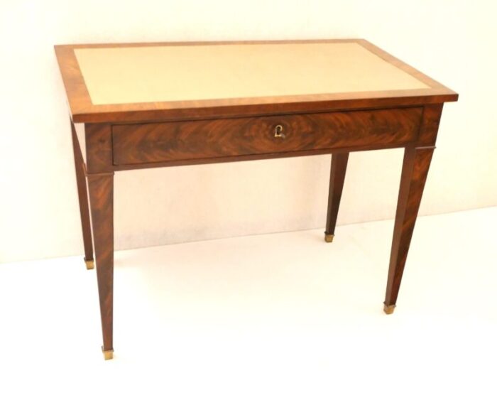 louis xvi style briarwood desk france late 19th century 3467