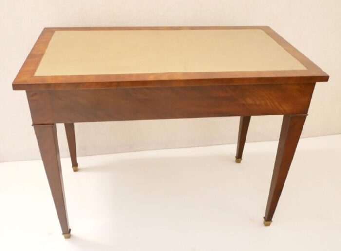 louis xvi style briarwood desk france late 19th century 8856