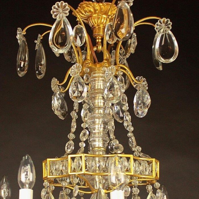 louis xvi style french chandelier in the style of maison bagues 4