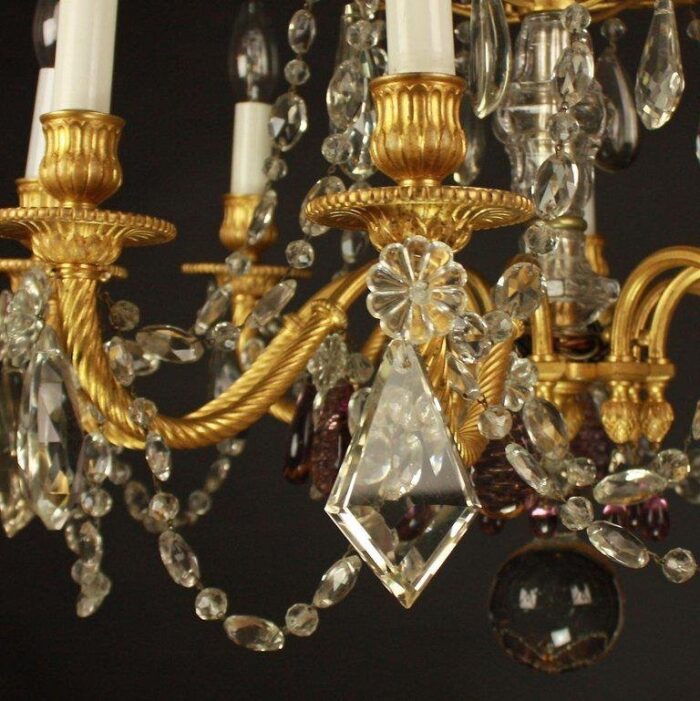 louis xvi style french chandelier in the style of maison bagues 5