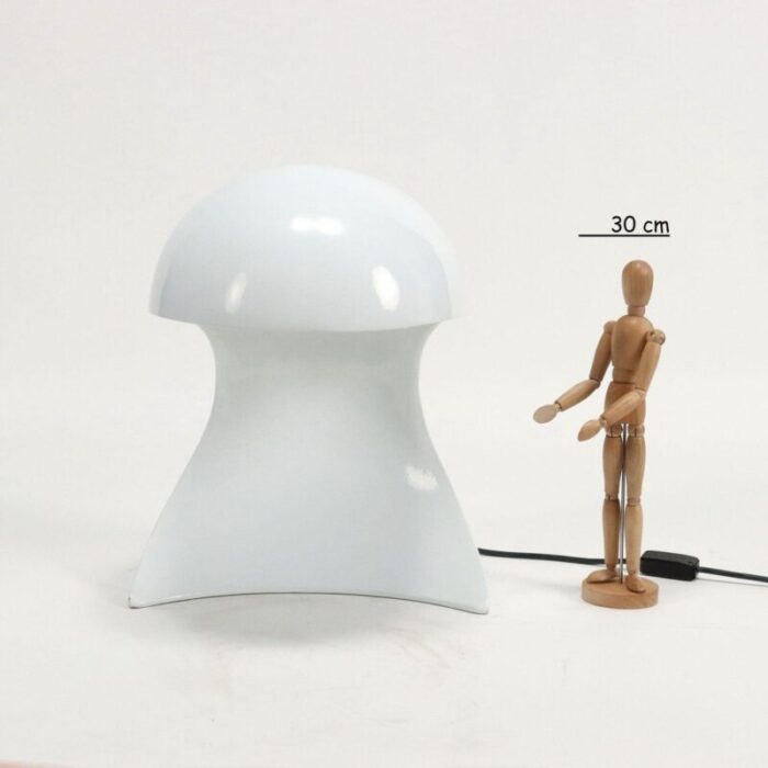 metal dania lamp from artemide italy 1970s 2