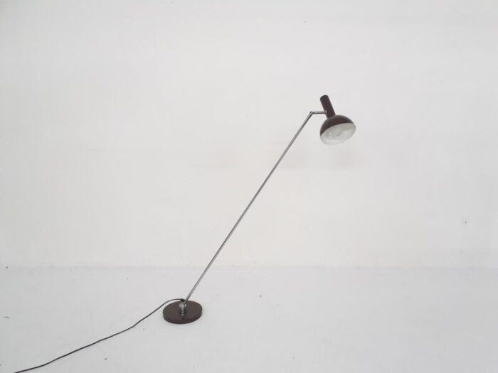 mid century adjustable floor lamp by h busquet for hala the netherlands 1950s 1